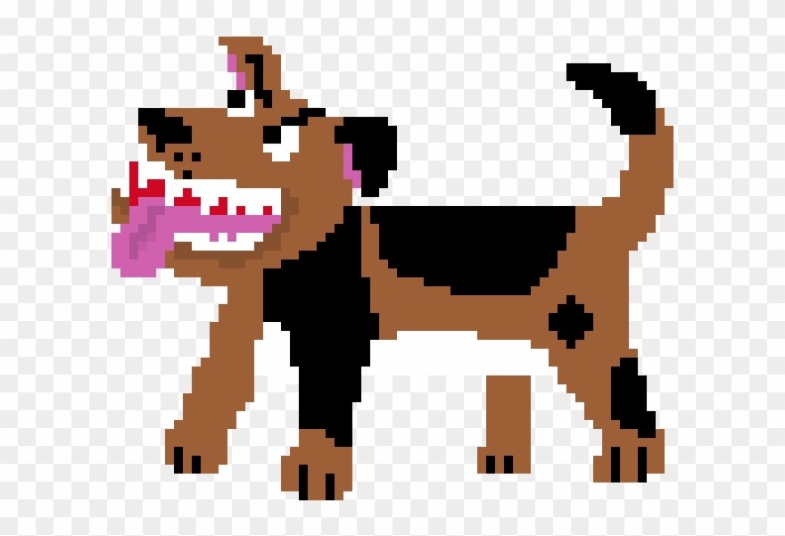 Hungry Dog - Cartoon Clipart