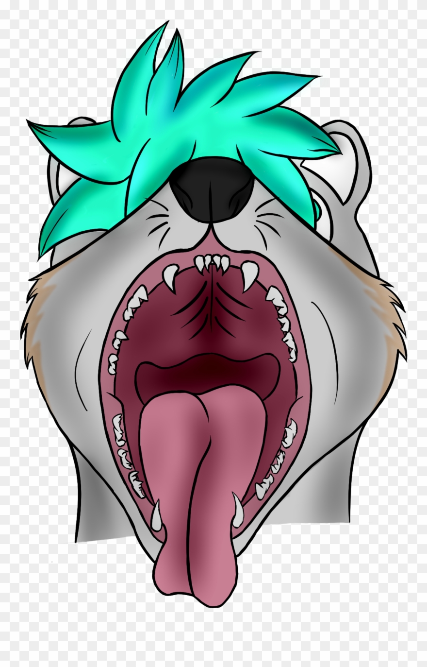 Hungry Otter - Cartoon Clipart