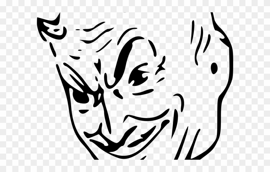 Demon Clipart Line Drawing - Devil Image For Drawing - Png Download