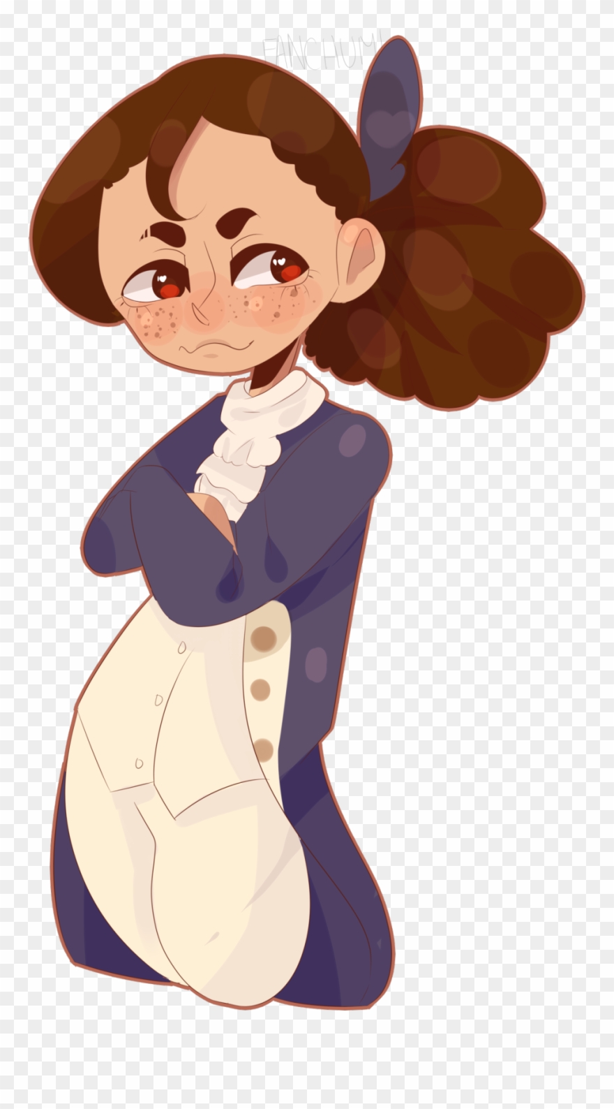 Yeah I Just Drank Orange Right After I Brushed My Teeth - Alexander Hamilton Clipart