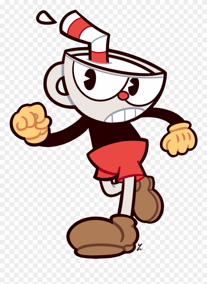 Cuphead By Yatsunote Best Games, Image Boards, Deal - Bendy And The Ink Machine Fan Art Clipart