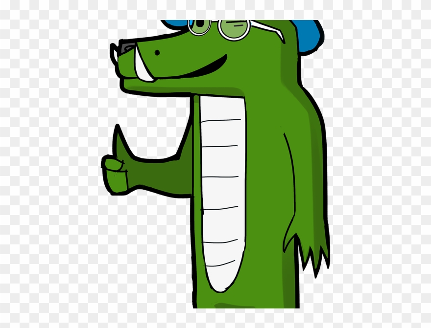 Crocodile Clipart Hungry Alligator - Png Download