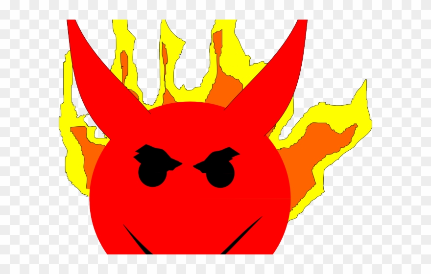 Demon Clipart Devil Emoji - Smiley - Png Download