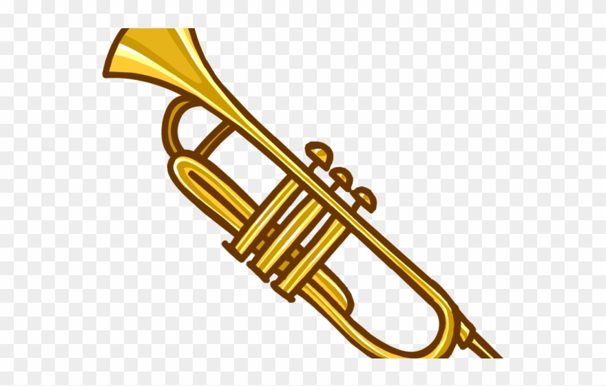 Music Instrument Clipart - Transparent Background Instrument Trumpet Clipart Trumpet - Png Download