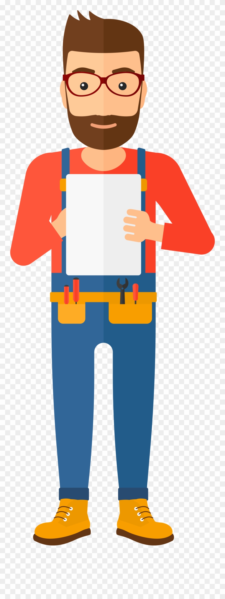 Organized Clipart Site Inspection - Building Inspection Illustration