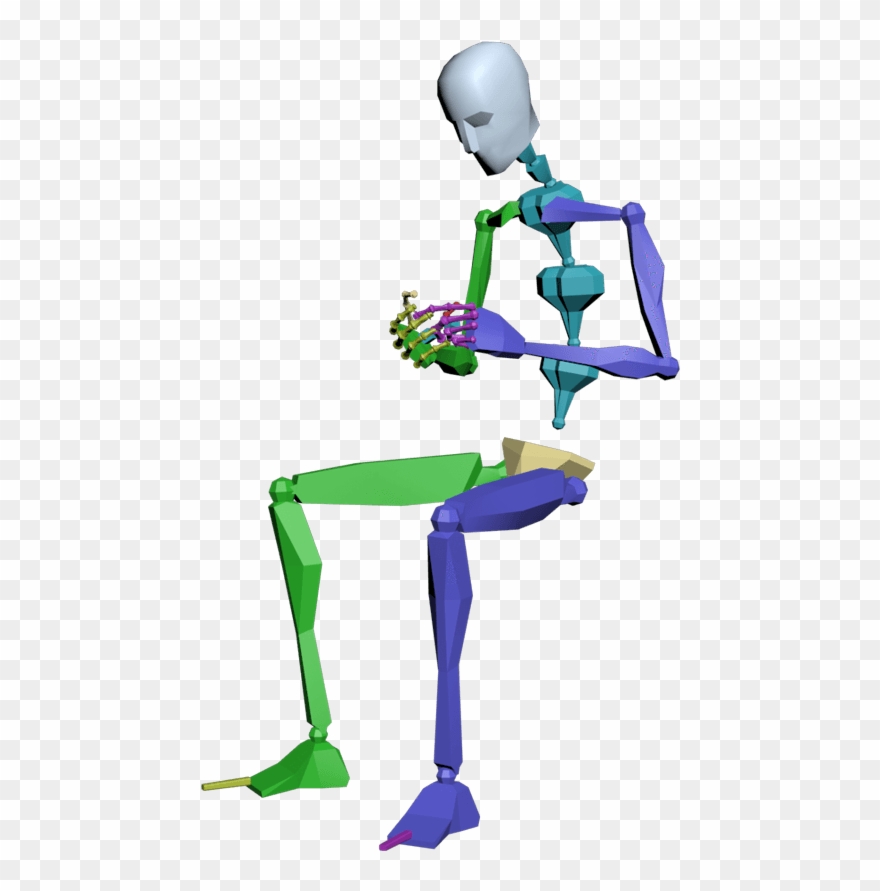 Bip Office Animations D Character Animation Pack - Motion Capture Clipart