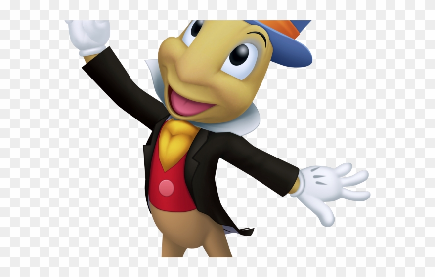 Jiminy Cricket Clipart Angry - Phil Snyder Jiminy Cricket Signed Autographed 8x10 - Png Download