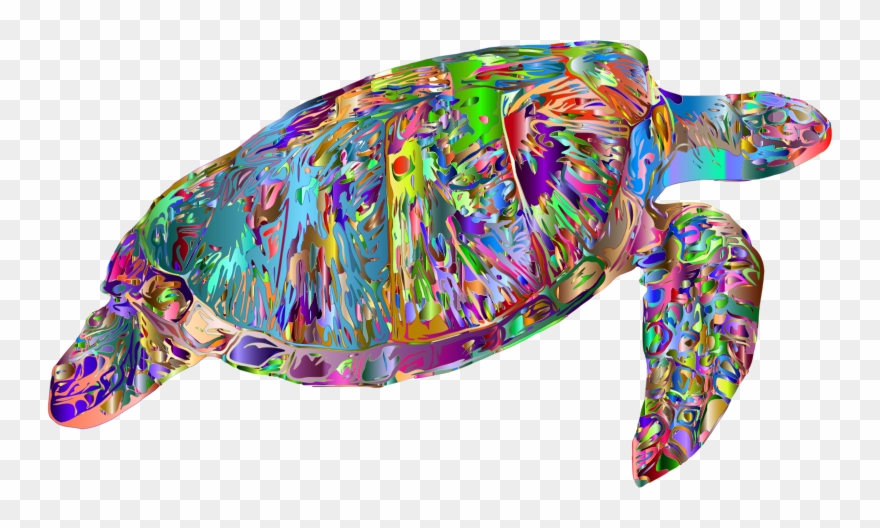 By Gdj - Sea Turtle Clipart