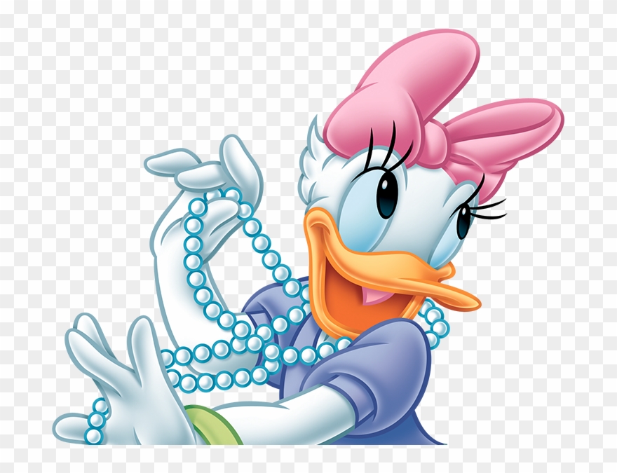 Daisy Duck - ) - Minnie Bordura Clipart