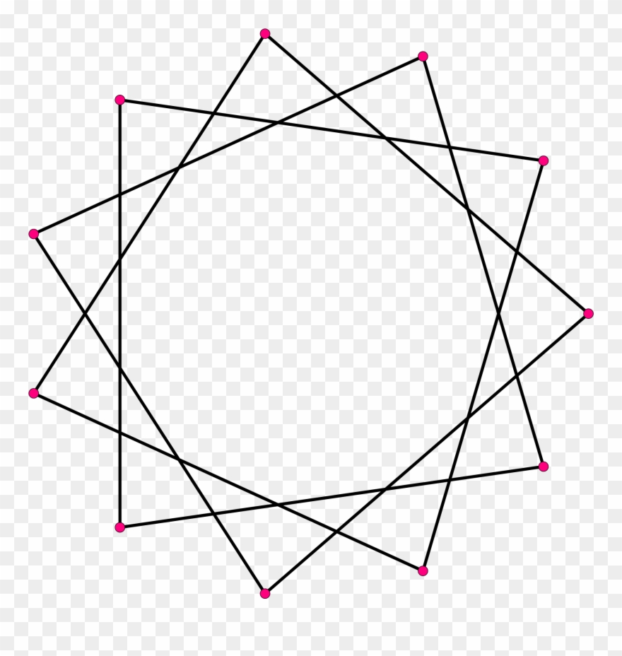 Regular Star - 15 Point Star Clipart