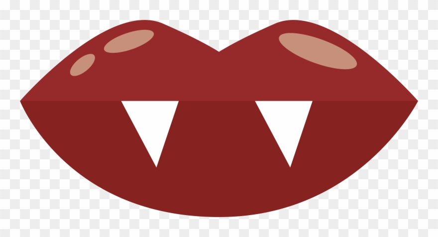 Vampire Fangs High Res Png Image Royalty Free Library - Logo Clipart