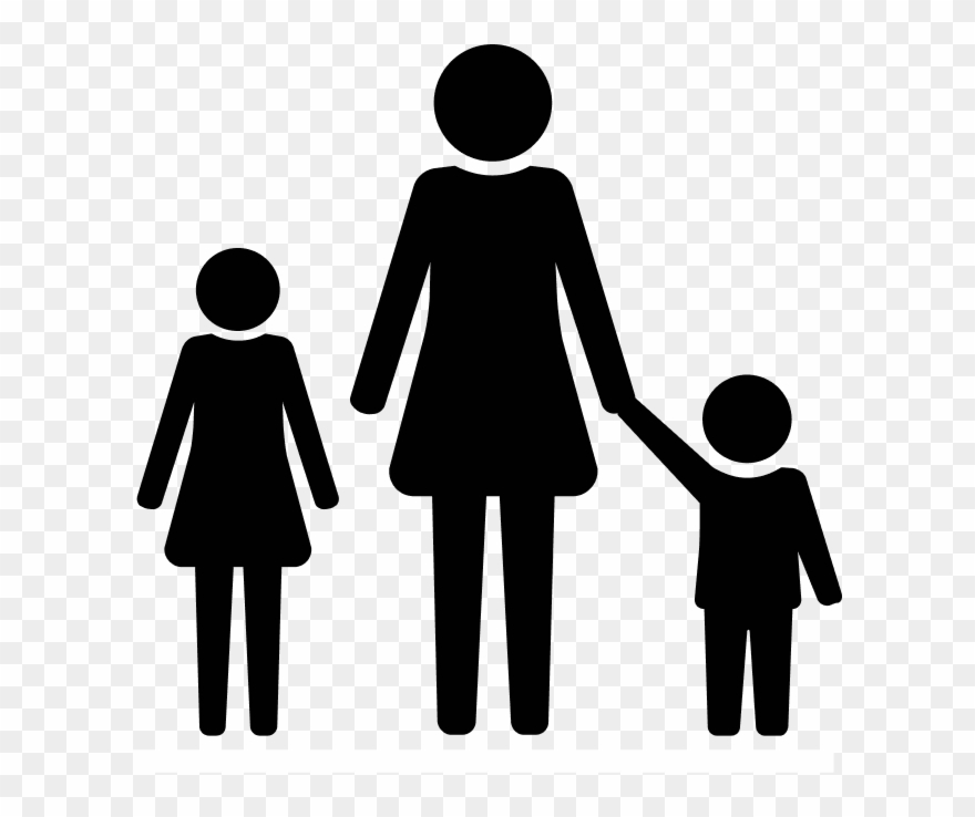 Role In A Terrorist Attack Than Men, And Successful - Mother Children Icon Clipart