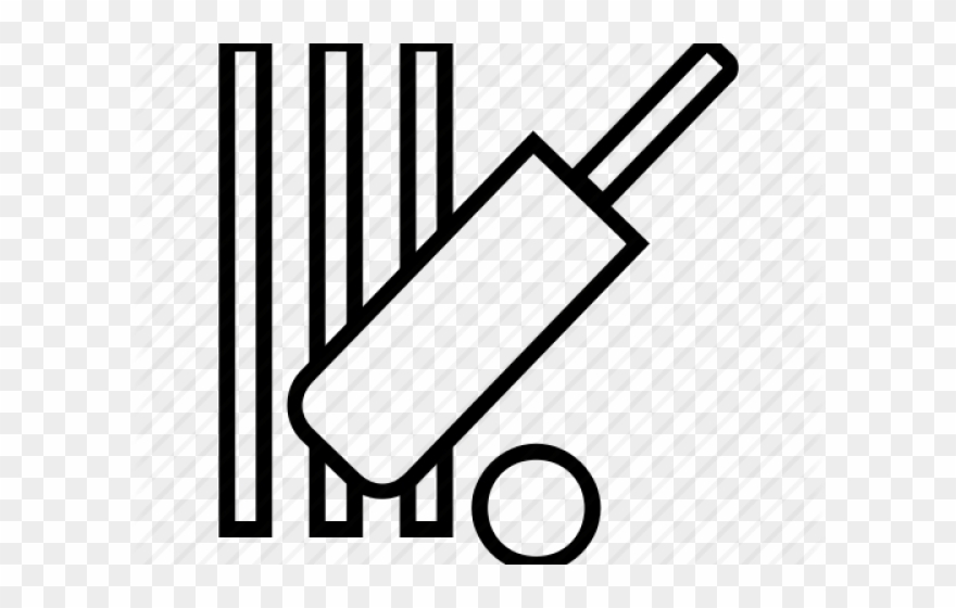 Cricket Clipart Outdoor Game - Cricket - Png Download