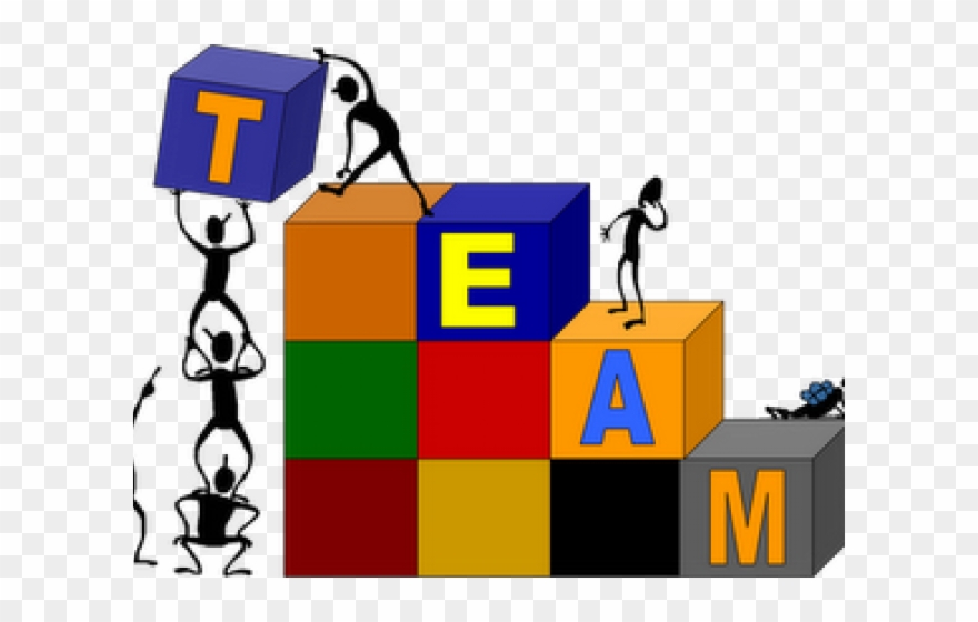 Team Clipart Team Building - Fun Teamwork Clip Art - Png Download