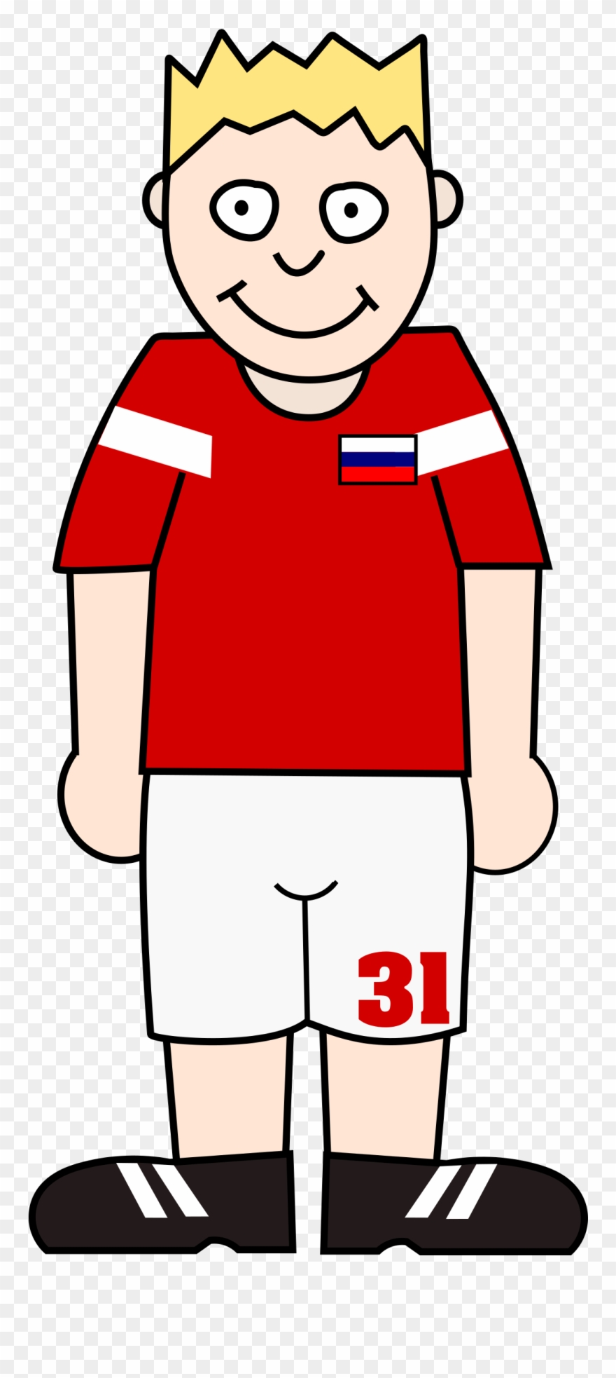 Big Image - World Cup Soccer Player Clipart Png Transparent Png
