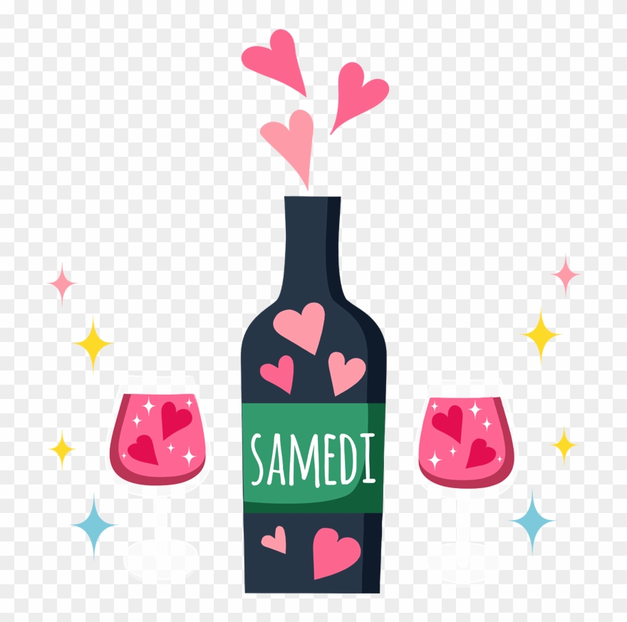 Snapchat Stickers Png - Glass Bottle Clipart