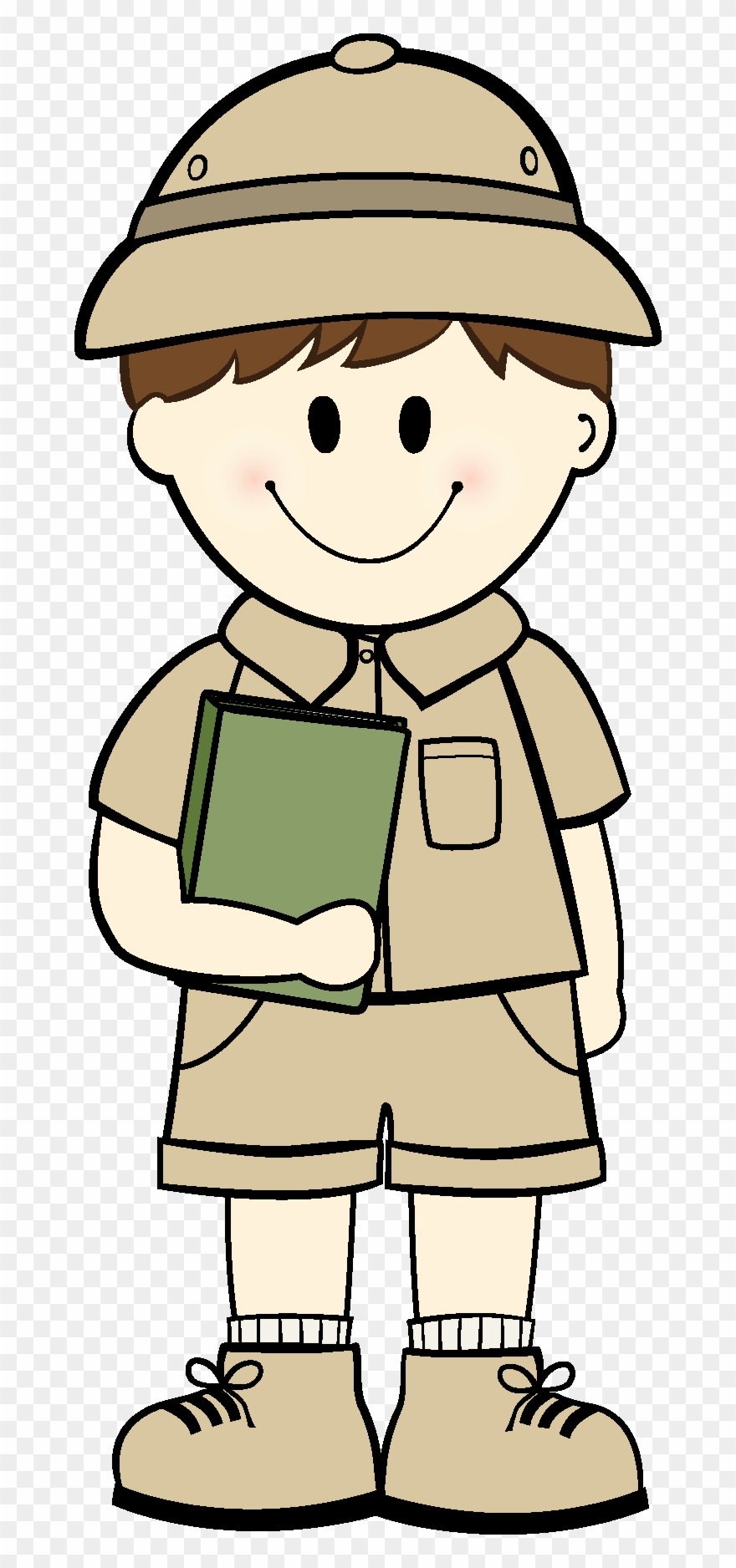Hat Clipart Paleontologist - Guia De Turismo Dibujo - Png Download