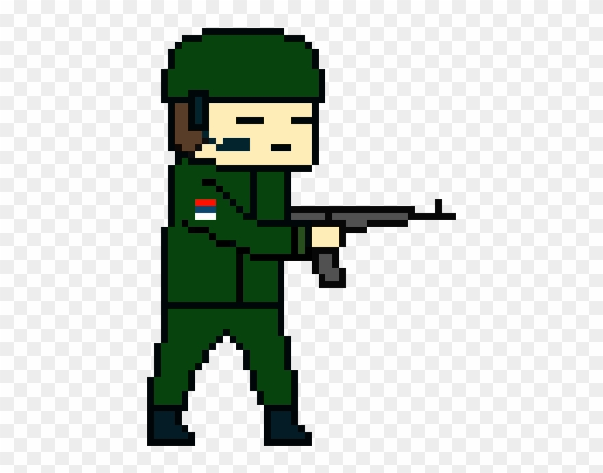 Pixel Soldiers - Pixel Soldier Clipart