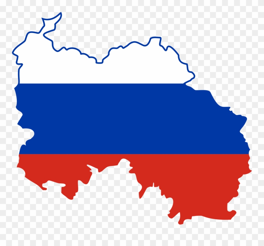 Flag Map Of South Ossetia Russia - Russia Map Flag Commons Wikimedia Clipart