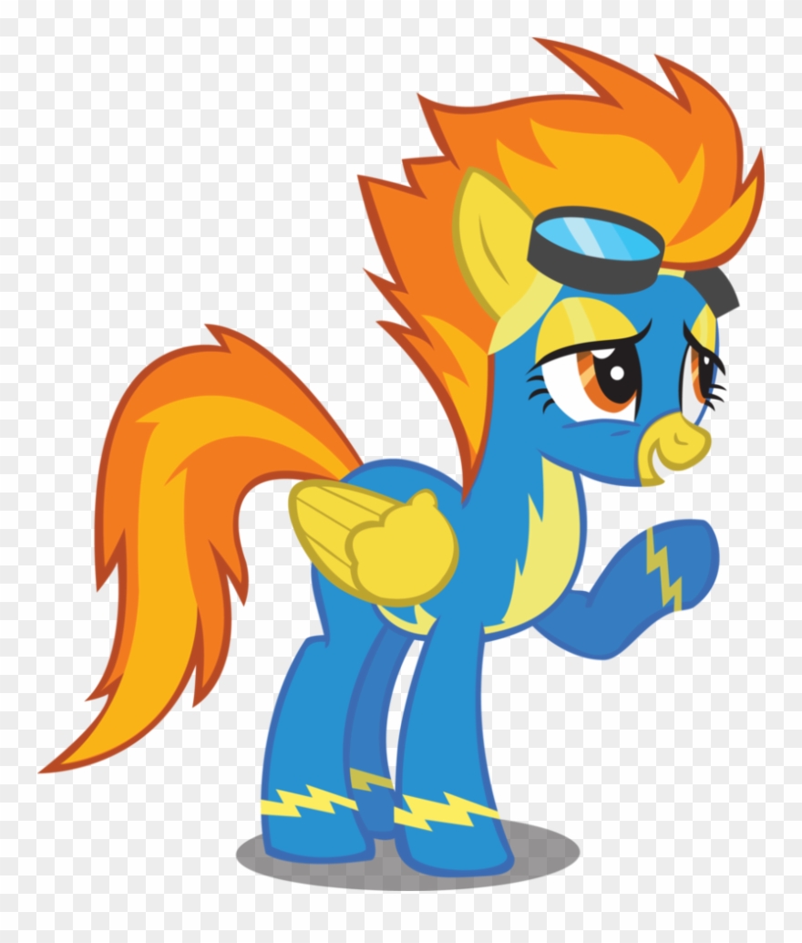 Spitfire - My Little Pony Wonderbolts Spitfire Clipart