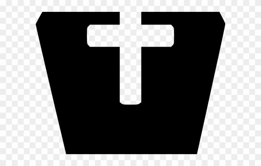 Coffin Clipart Svg - Cross - Png Download