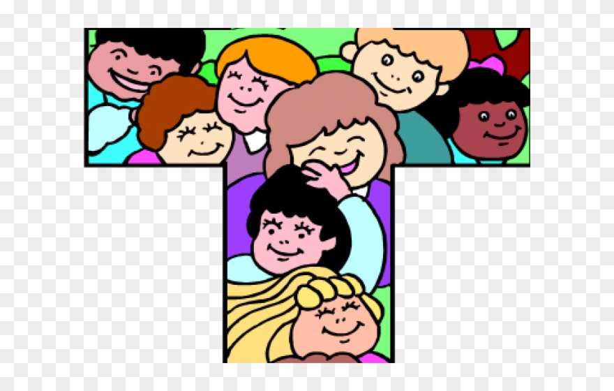 Religion Clipart Parish School - Children Cross - Png Download