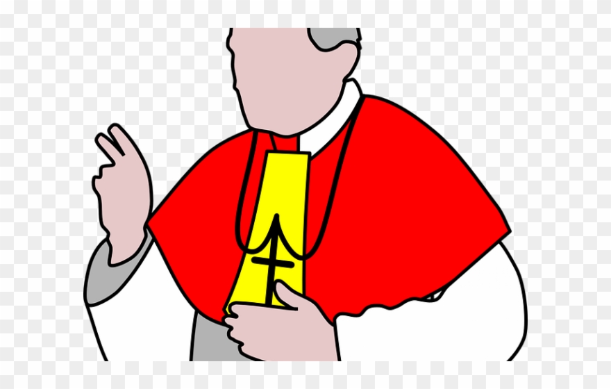 Religion Clipart Priest - Pope Clipart - Png Download