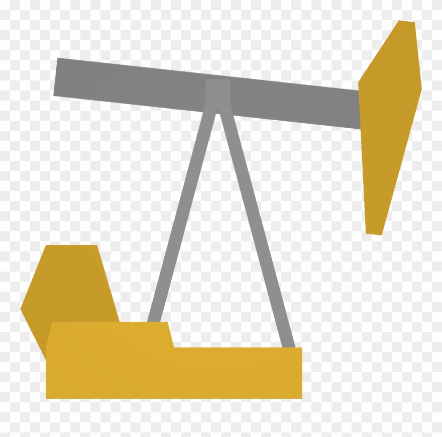 Gate Clipart Metal Bar - Pumpjack - Png Download
