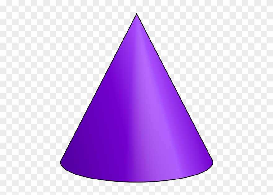 Cone 3 D Shape - 3d Shapes Of Cone Clipart