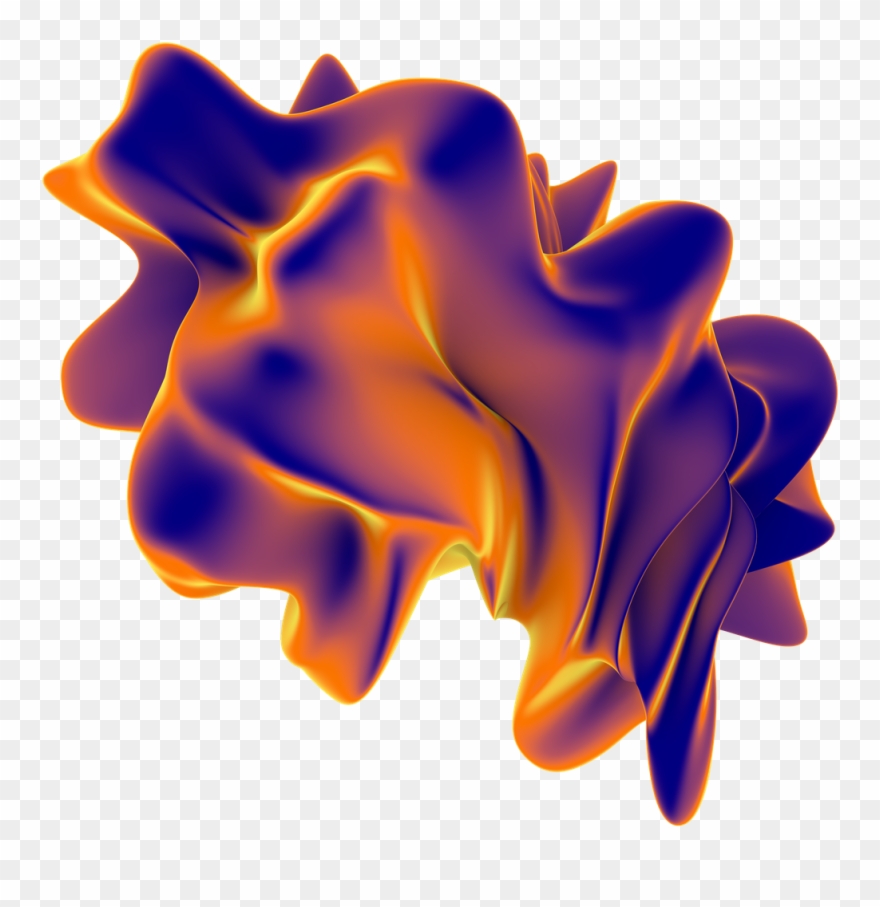 Com/products/amorphous 15 Experimental 3d Shapes Pic - Flame Clipart