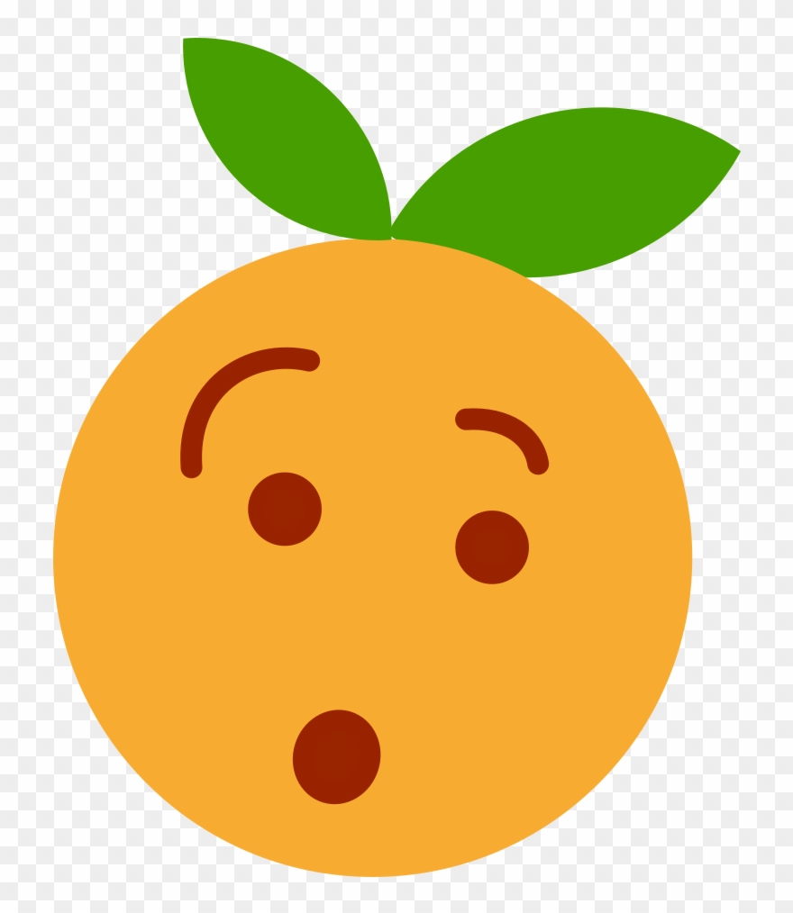 Mandarin Orange Cartoon Clementine Fruit - Clémentine Dessin Clipart