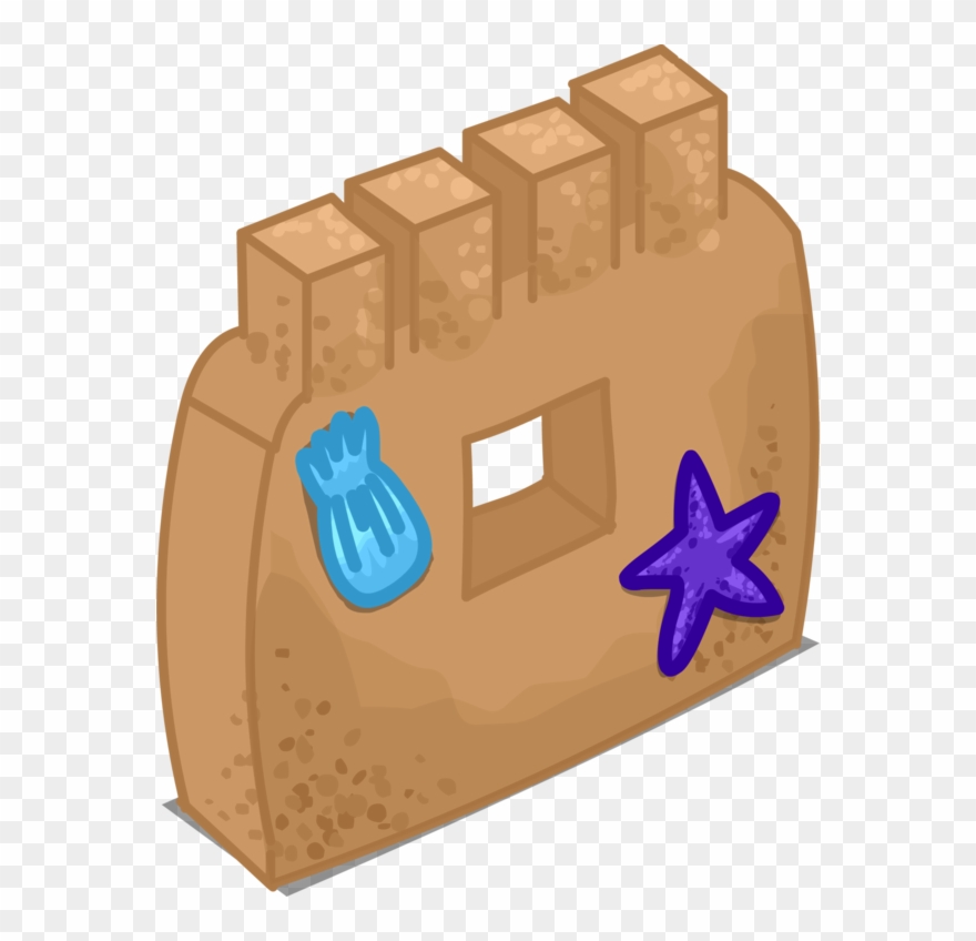 Sand Castle Wall Sprite 005 Clipart