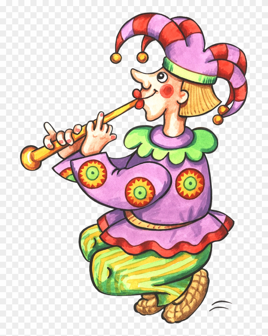 Circus Clown, Clowns, Renaissance, Park - Скоморохи Пнг Clipart