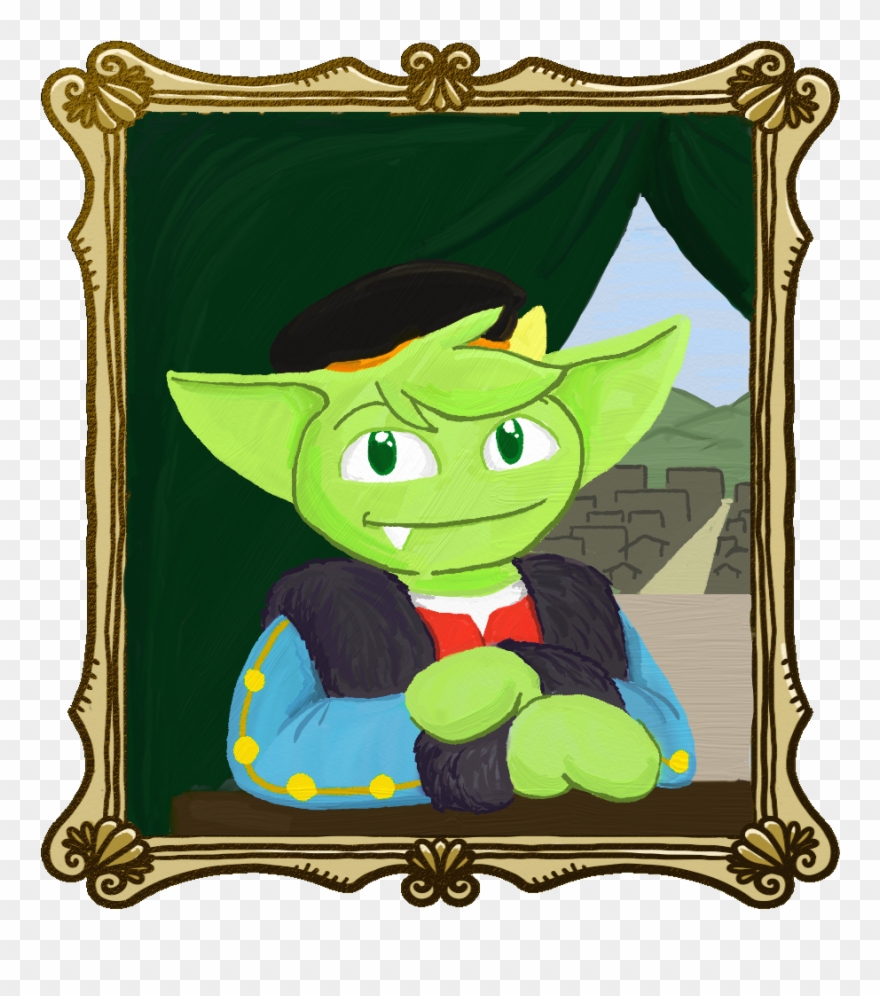 Renaissance-gremlin - - Cartoon Clipart