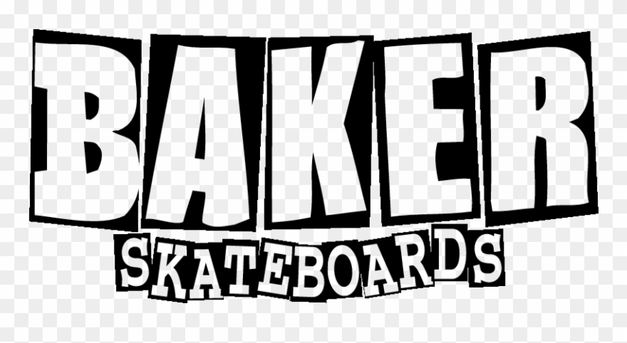 Baker Skateboards - Baker Skateboarding Clipart