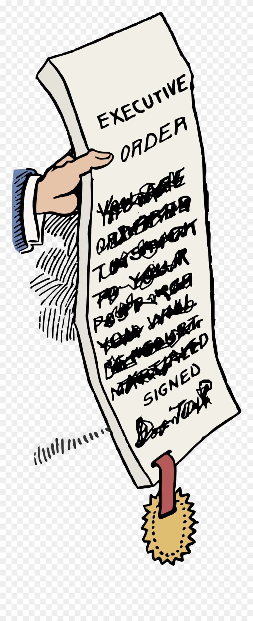 Big Image - Clip Art Executive Order - Png Download
