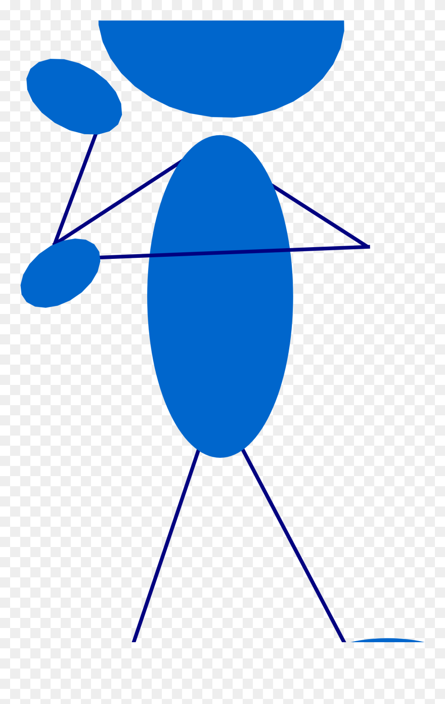 Free Blueman 107 - Person Thinking Clip Art - Png Download