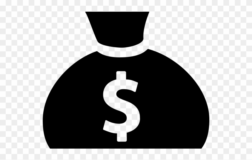 Original - Money Bag Icon Png Clipart