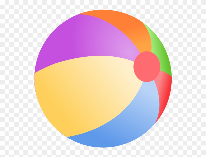 Beachball Clip Art At Clkercom Vector Online Royalty - Beach Ball Clipart Png Transparent Png