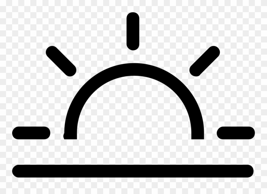 Quality Design D066d F1423 Kd Sales Clipart About 4 - Horizon Icon - Png Download