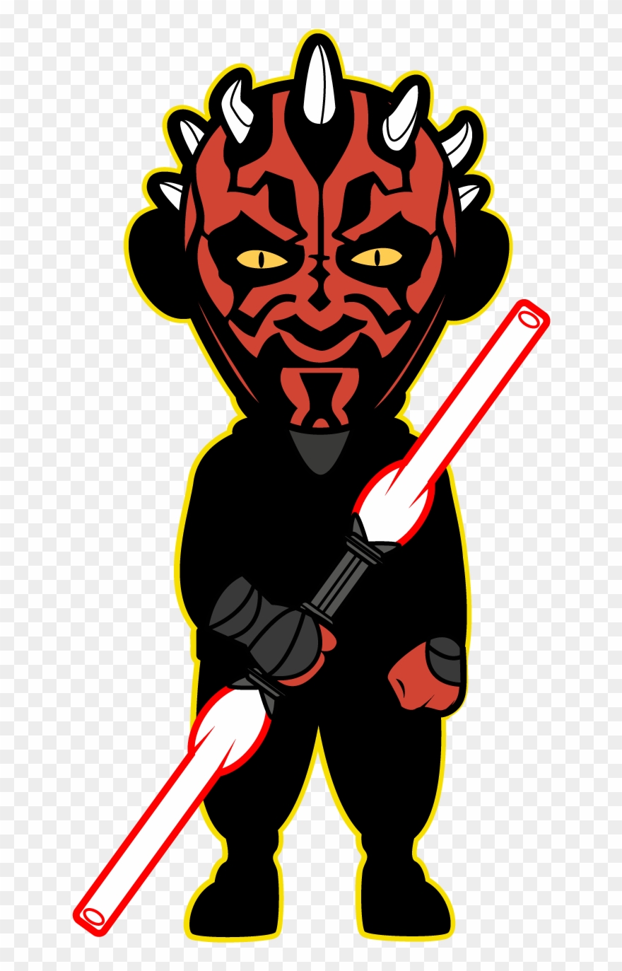 Star Wars Kawaii Saga - Darth Maul Clipart Png Transparent Png