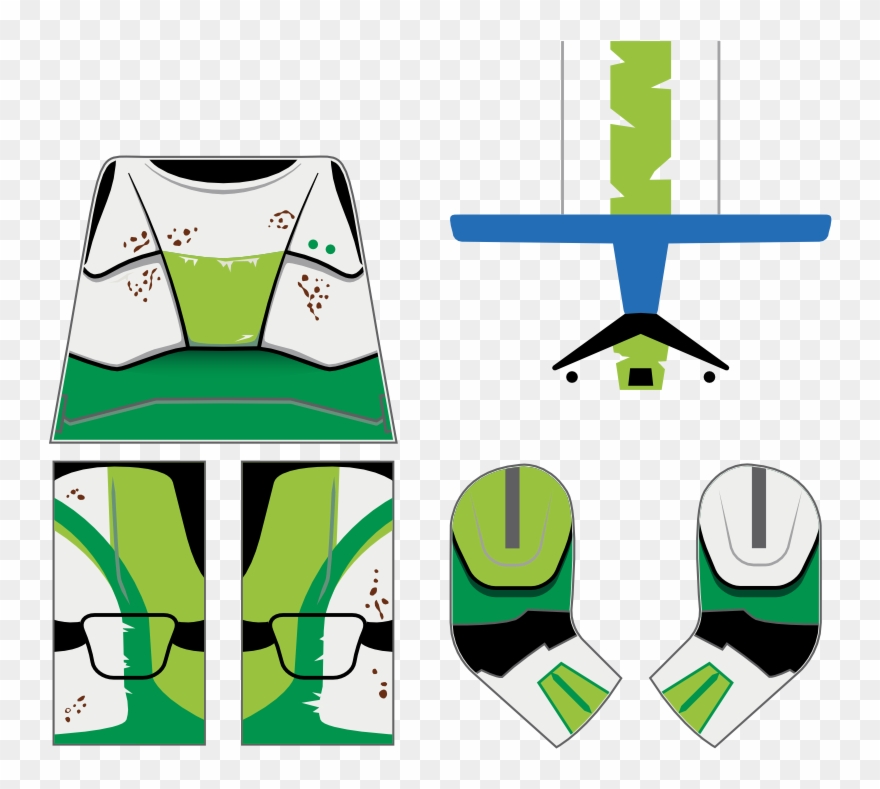 Rc 1140 Fixer - Lego Star Wars Fixer Decals Clipart