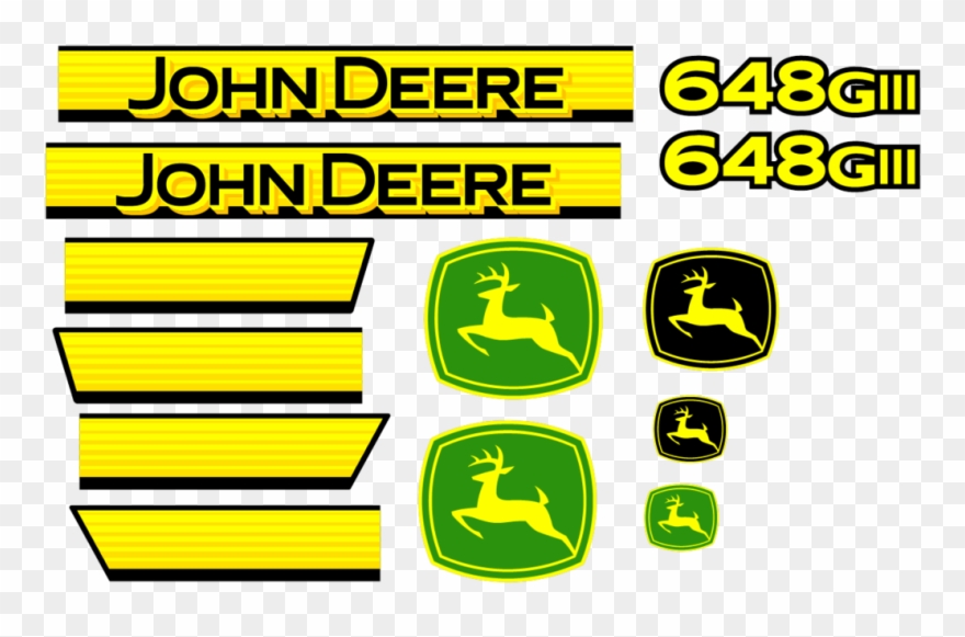 Deere 648g Iii Decal Set - John Deere Clipart
