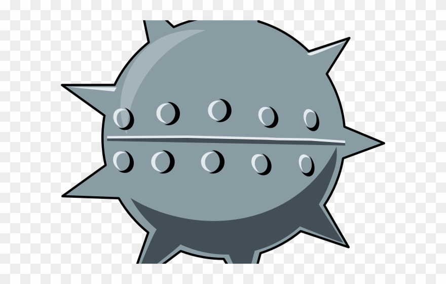Bomb Clipart Landmine - Naval Mine Cartoon Png Transparent Png