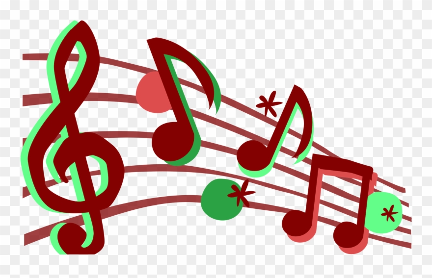 Christmas Music Clip Art - Png Download
