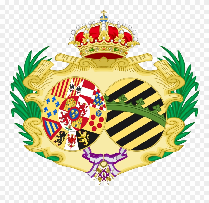 Coat Of Arms Of Maria Josepha Of Saxony, Queen Consort - Coat Of Arms Two Sicilies Clipart