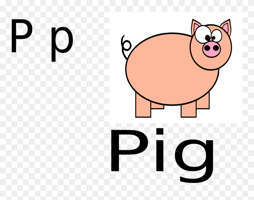 Free Roller Coaster Free P For Pig - Pig Clipart