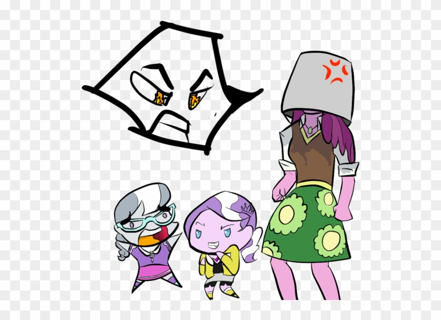 Angry, Artist Needed, Bucket, Cheerilee, Cheerilee - Cartoon Clipart