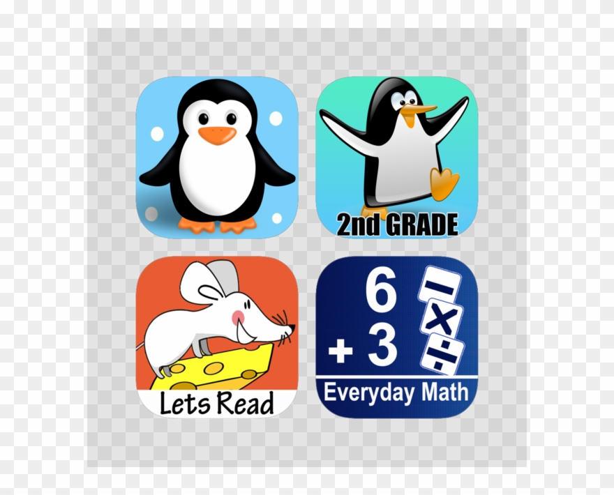 Montessori Learning Hook On Reading And Games For First - Cafepress Penguin Throw Pillow Clipart