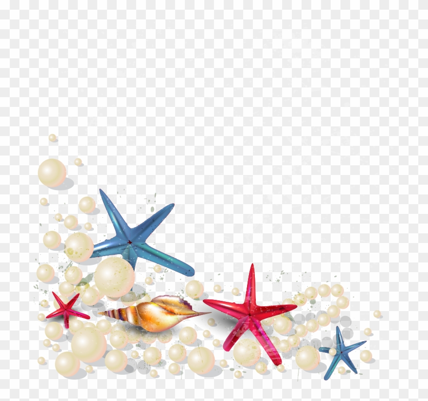 Starfish Clipart Sandy - Vector Estrela Do Mar Png Transparent Png